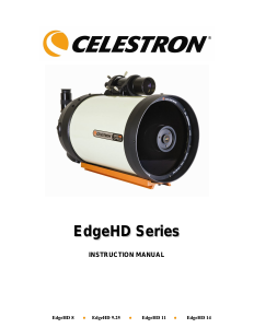 Manual Celestron CGEM DX 1100 HD Computerized Telescope