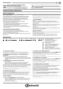 Bedienungsanleitung Bauknecht BHSS 90F L T B K Dunstabzugshaube