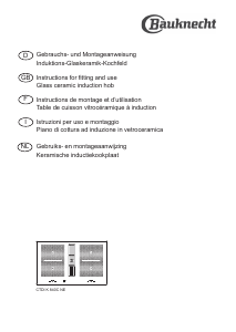 Bedienungsanleitung Bauknecht CTDI K 840C NE Kochfeld