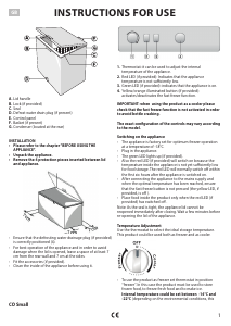 Handleiding Indesit OS 1A 100 2 UK.1 Vriezer