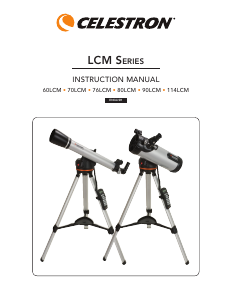 Bruksanvisning Celestron 60LCM Computerized Teleskop