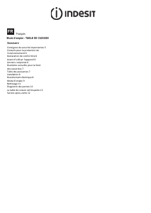 Mode d’emploi Indesit IVID 641 B C Table de cuisson