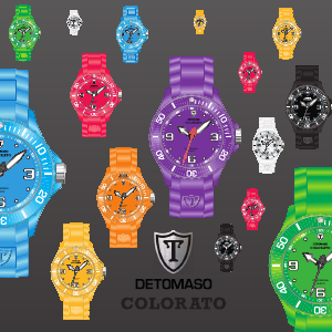 Manual Detomaso Colorato Watch