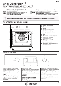 Manual Indesit IFW 4841 JC BL Cuptor