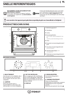 Handleiding Indesit IFW 5844 C IX Oven