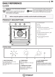 Bruksanvisning Indesit IFW 6530 IX UK Ugn
