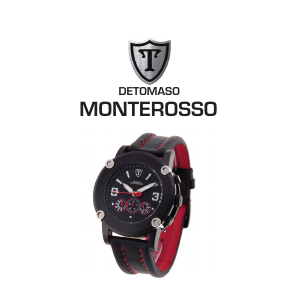 Bedienungsanleitung Detomaso Monterosso Armbanduhr