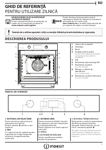 Manual Indesit IFW 6841 JH IX Cuptor