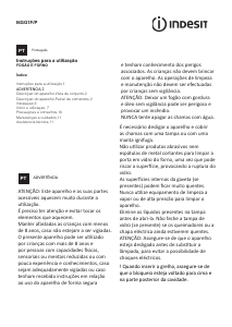 Manual Indesit I6GG1F(X)/P Fogão