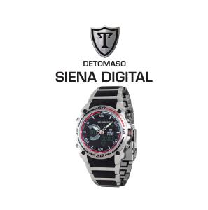 Bedienungsanleitung Detomaso Siena Digital Armbanduhr