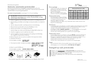 Handleiding FP-Ruys Flexiscale Postweegschaal