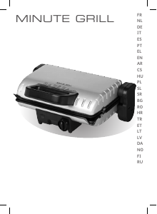 Manuale Tefal GC205012 Minute Grill Grill a contatto