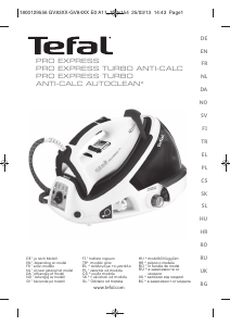 Brugsanvisning Tefal GV8335E0 Pro Express Strygejern