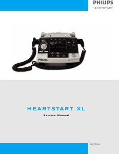 Handleiding Philips M4735A HeartStart XL Defibrillator