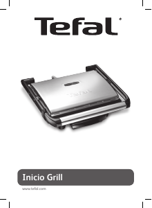 Manual Tefal GC241D12 Inicio Contact Grill