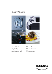 Bruksanvisning Husqvarna-Electrolux QN4236W Mikrovågsugn