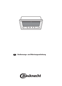 Bedienungsanleitung Bauknecht DBAG 56 AS X Dunstabzugshaube