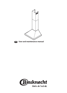 Handleiding Bauknecht DBHPN 95 AM X Afzuigkap