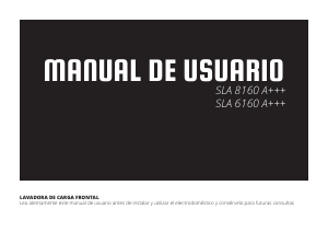 Manual de uso Schneider SLA 8160 Lavadora