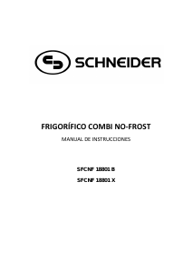 Handleiding Schneider SFCNF 18801B Koel-vries combinatie