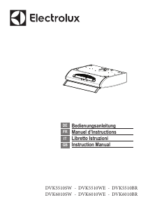 Bruksanvisning Electrolux DVK5510BR Köksfläkt