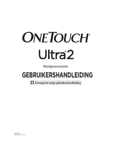 Handleiding OneTouch Ultra2 Bloedglucosemeter