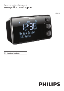 Bruksanvisning Philips AJB3552 Klockradio