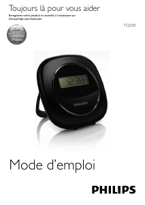 Mode d’emploi Philips TCJ330 Radio-réveil