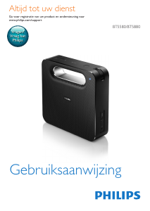 Handleiding Philips BT5580B Luidspreker
