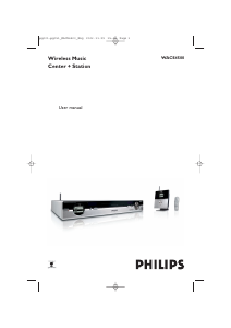 Handleiding Philips WACS4500 Mediaspeler