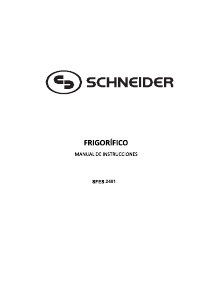 Manual de uso Schneider SFES 2401 Frigorífico combinado