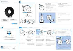 Bedienungsanleitung Philips SB3700 Lautsprecher