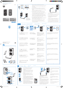 Mode d’emploi Philips SB5200G Haut-parleur