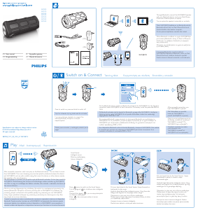 Εγχειρίδιο Philips SB7260 Ηχείο