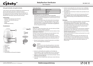 Bedienungsanleitung Cybaby NX-8047-675 Sterilisator