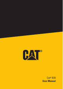 Bruksanvisning CAT B35 Mobiltelefon