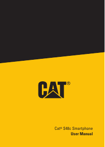 Handleiding CAT S48C Mobiele telefoon