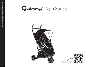 Manuale Quinny Zapp Xpress Passeggino