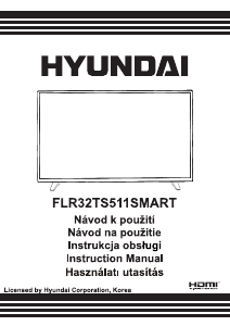 Instrukcja Hyundai FLR32TS511SMART Telewizor LED