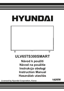 Handleiding Hyundai ULV65TS300SMART LED televisie