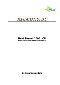 Bedienungsanleitung Suntec Heat Stream Heizgerät