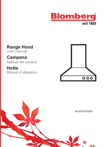 Manual Blomberg BCHS30100SS Cooker Hood