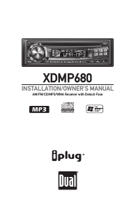 Bruksanvisning Dual XDMP680 Bilradio