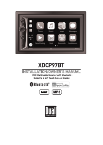 Handleiding Dual XDCP97BT Autoradio