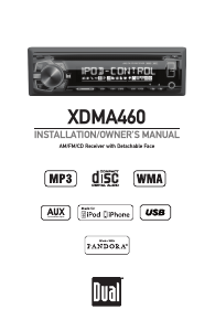Bruksanvisning Dual XDMA460 Bilradio