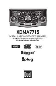 Manual Dual XDMA7715 Car Radio