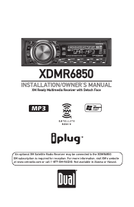 Bruksanvisning Dual XDMR6850 Bilradio