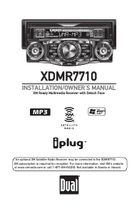 Bruksanvisning Dual XDMR7710 Bilradio
