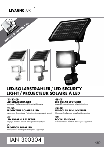 Bruksanvisning LivarnoLux IAN 300304 Lampa