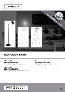 Manual LivarnoLux IAN 283331 Lamp